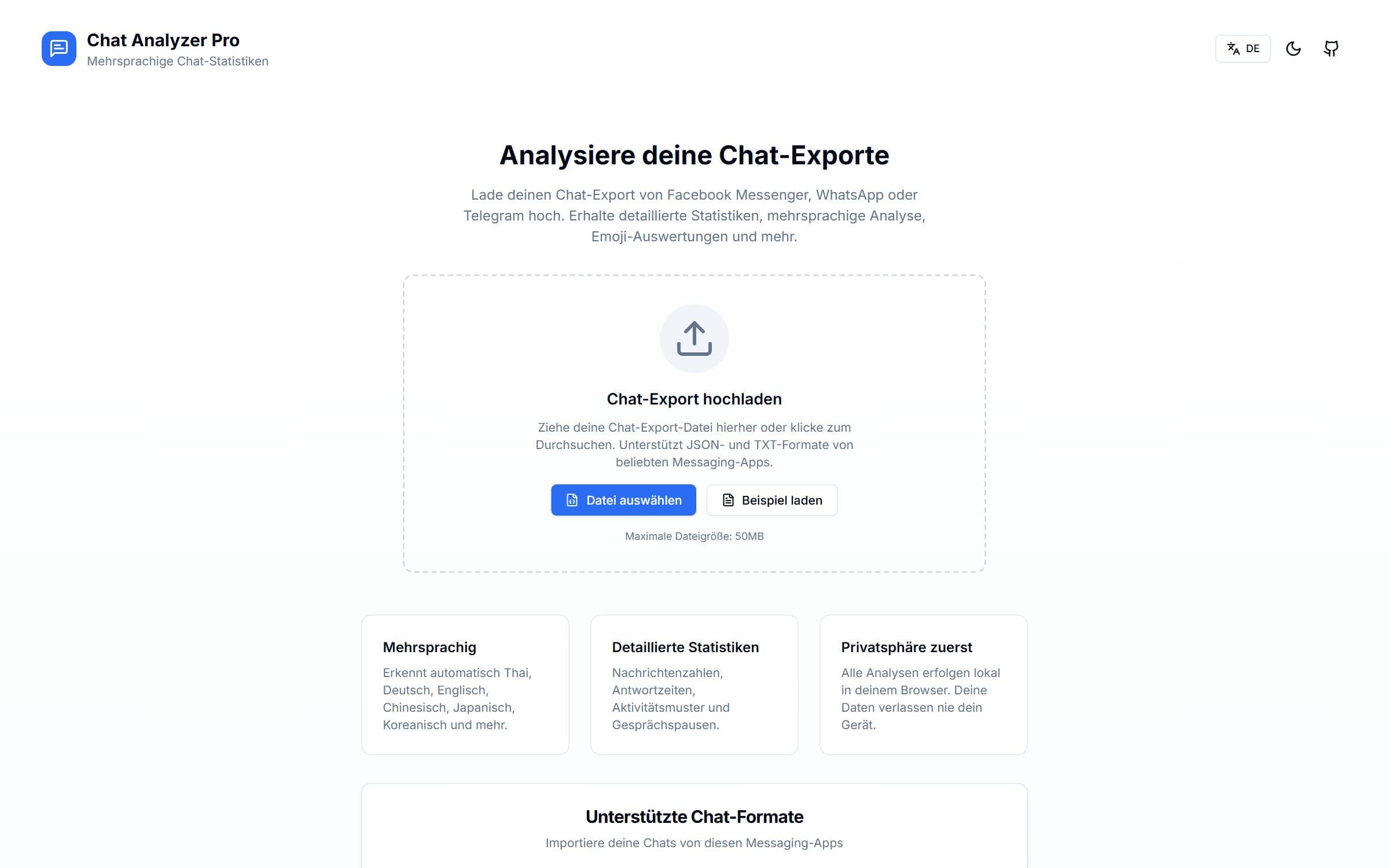 Chat Analyzer Pro cover