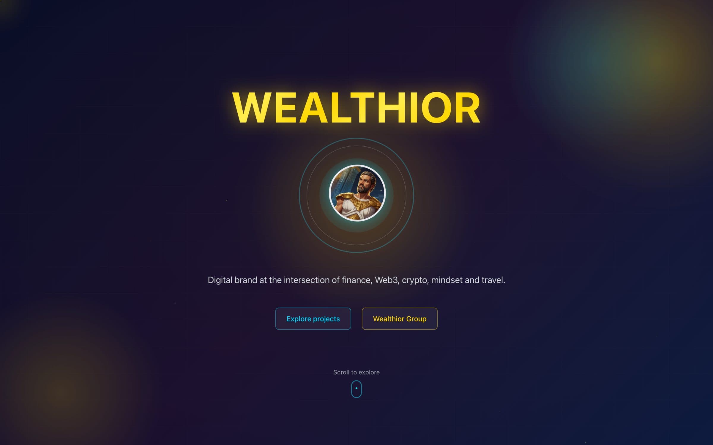 Wealthior Brand Site cover