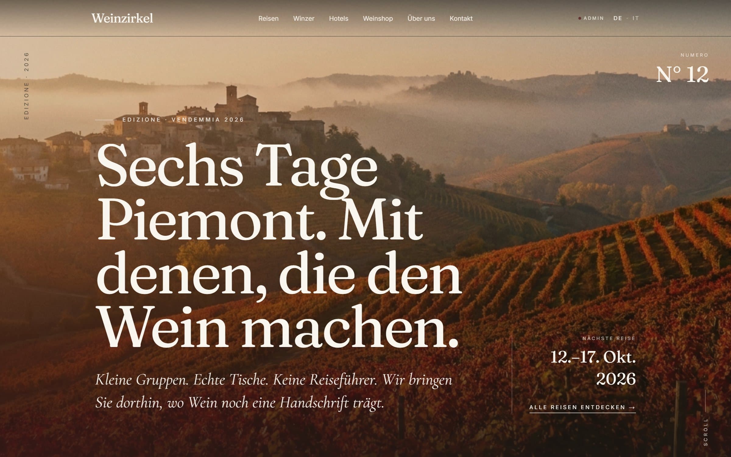 Weinzirkel Reisen cover