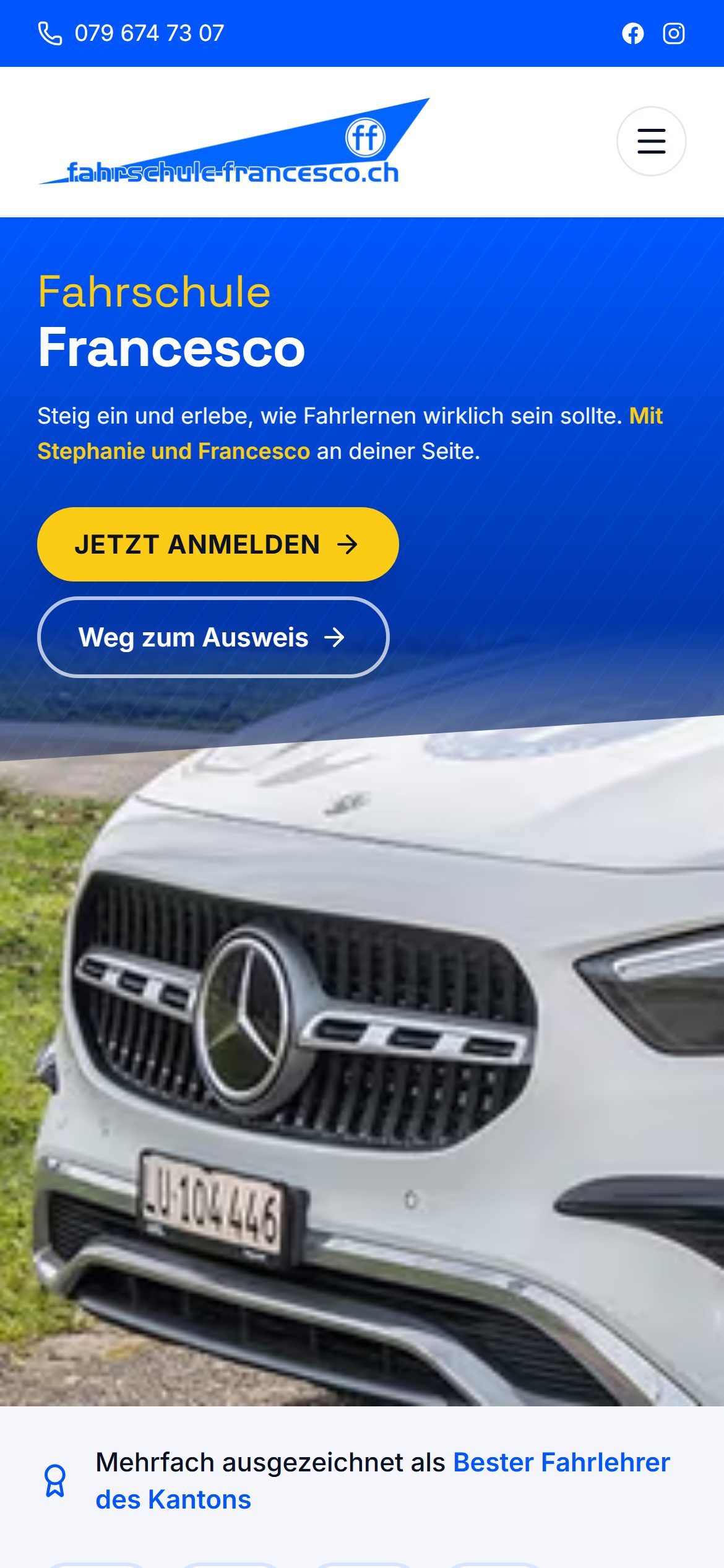 Fahrschule Francesco native Android app